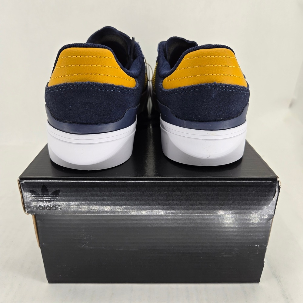 Adidas Busenitz Vulc II Navy Yellow Suede Skate Shoes HQ7527 Mens 6.5 - Picture 7 of 15